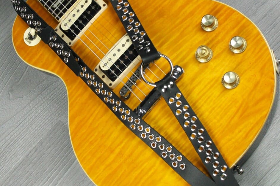 Guitar Leather Straps by George B Straps