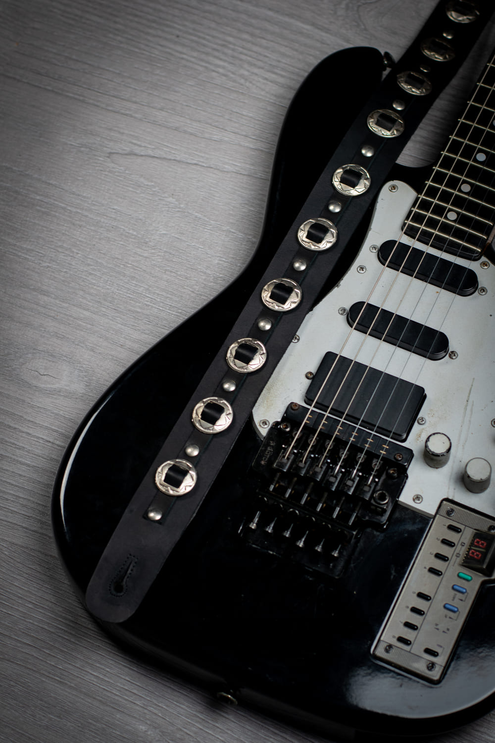 Guitar Leather Straps by George B Straps