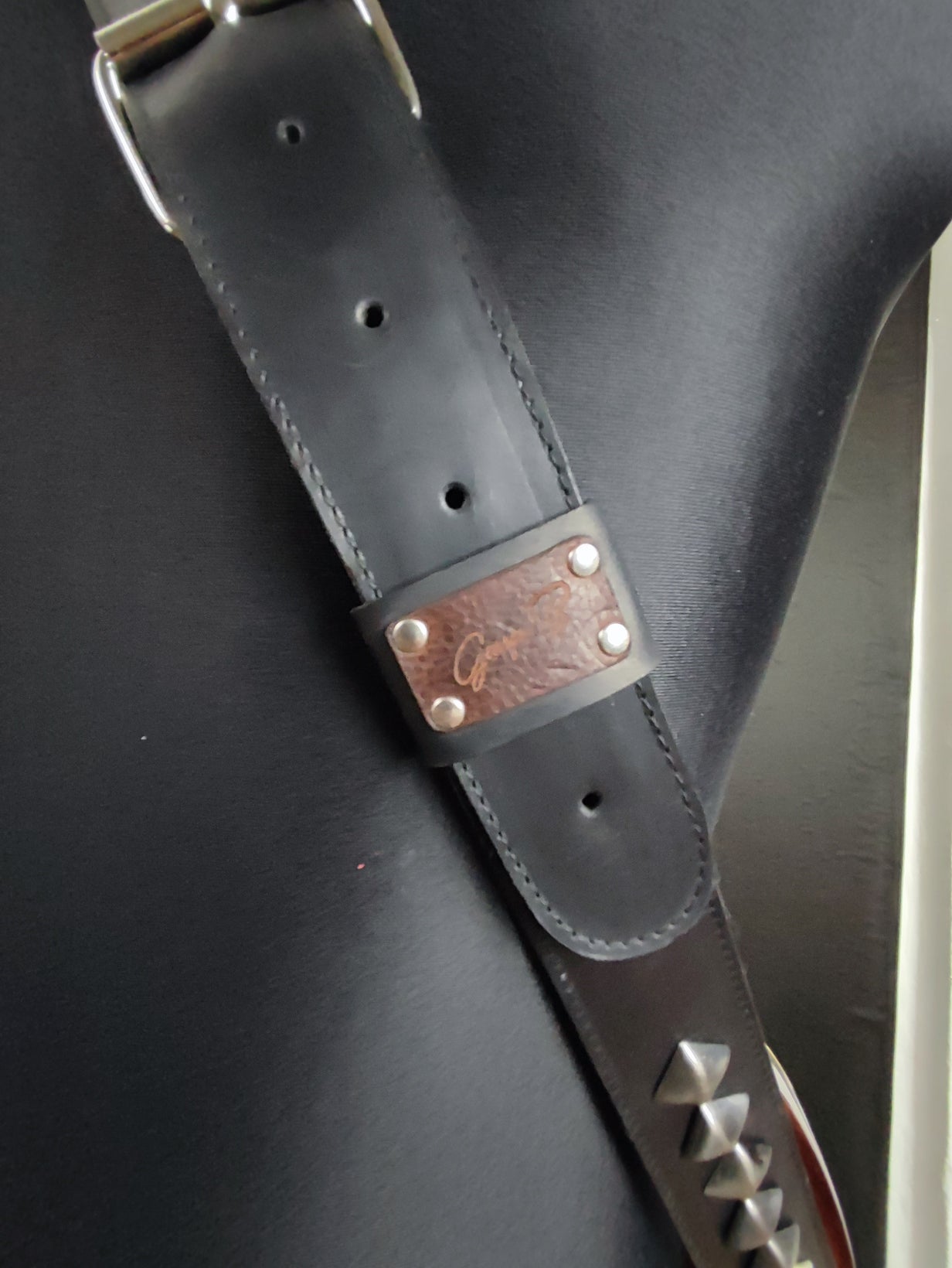 Guitar Leather Straps by George B Straps