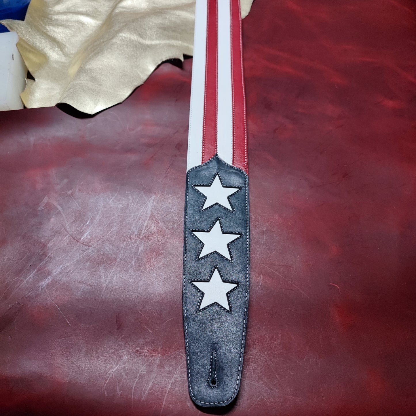 Guitar Leather Straps by George B Straps