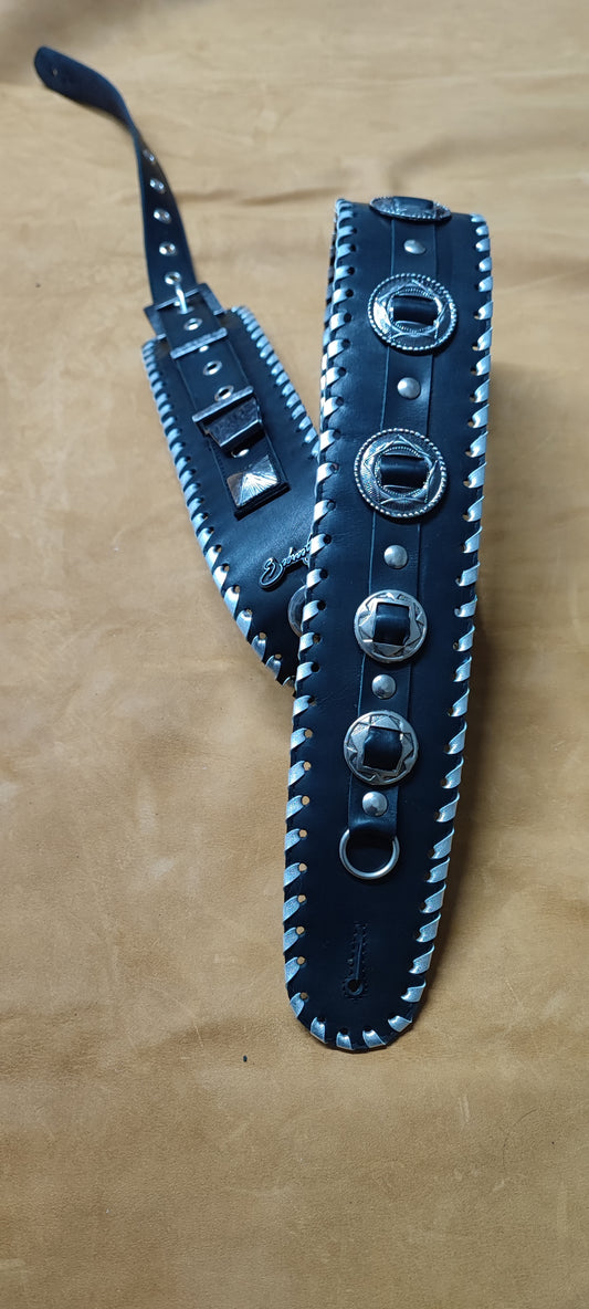 Guitar Leather Straps by George B Straps