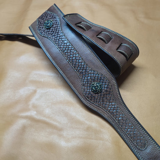 Guitar Leather Straps by George B Straps