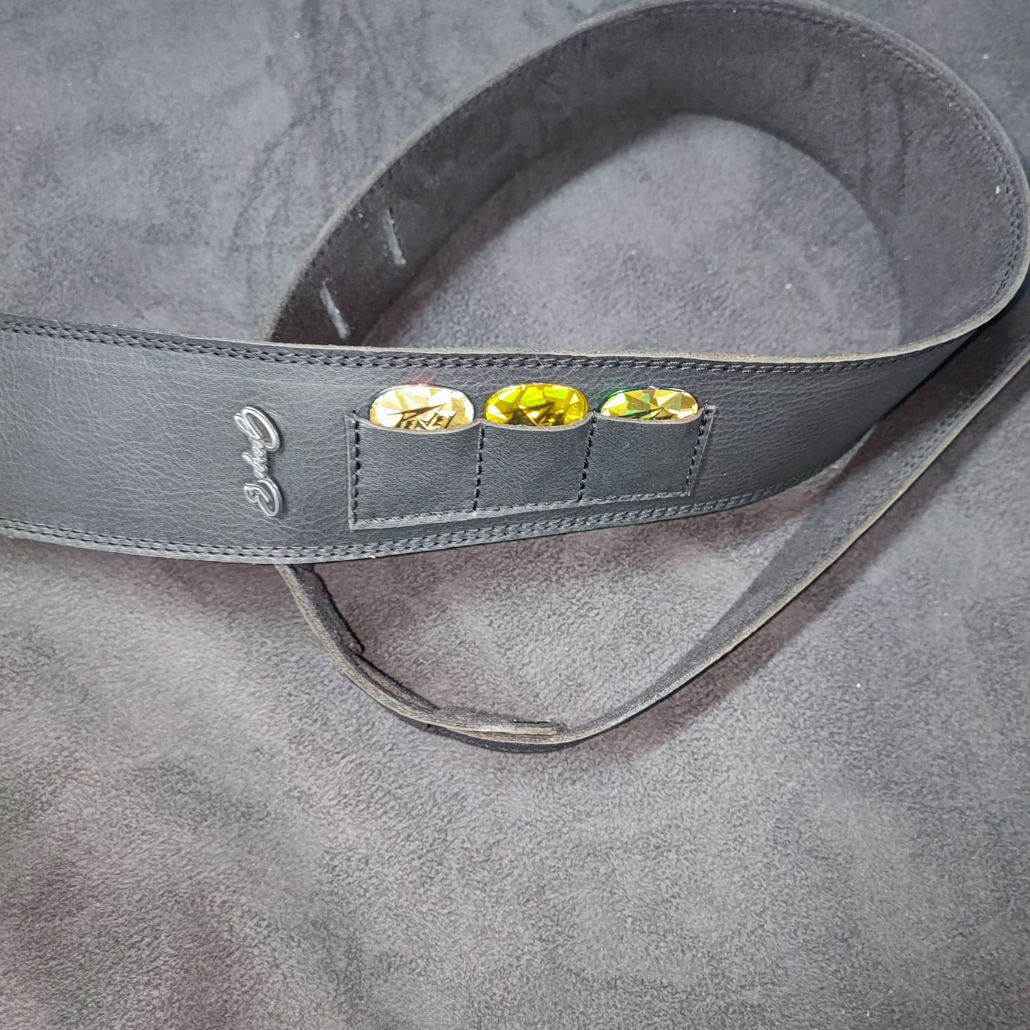 Guitar Leather Straps by George B Straps