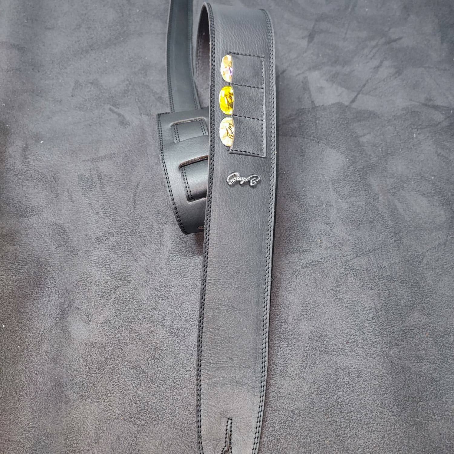 Guitar Leather Straps by George B Straps