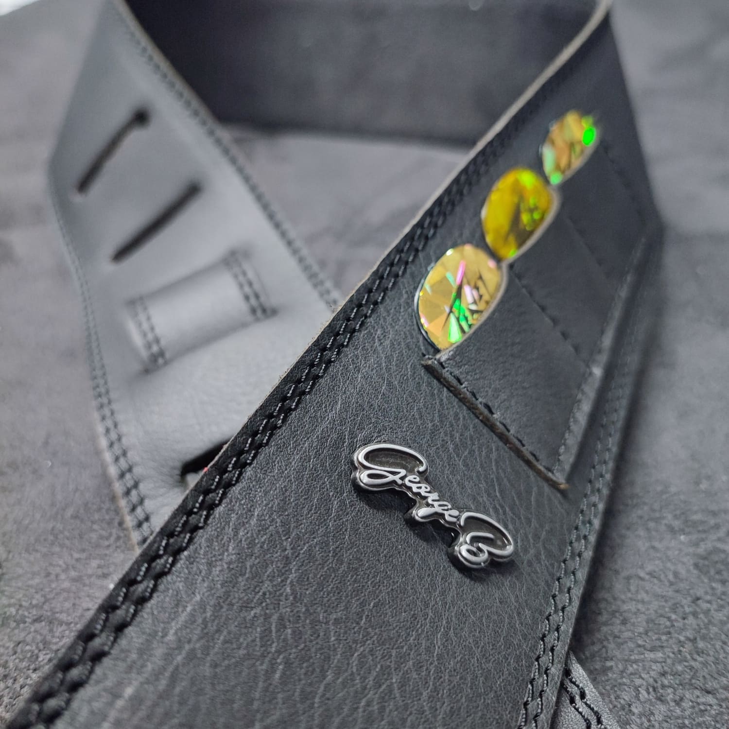 Guitar Leather Straps by George B Straps