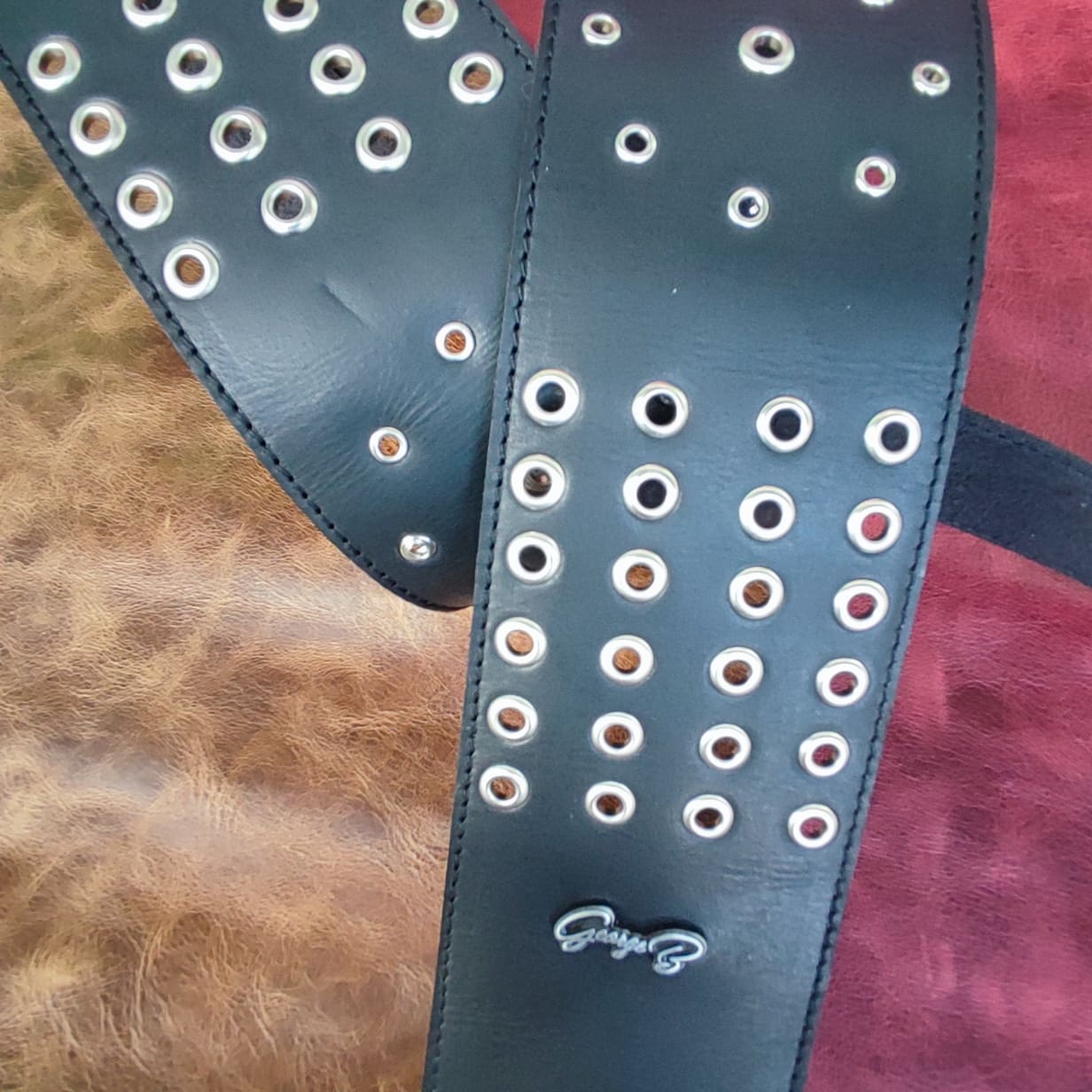 Guitar Leather Straps by George B Straps