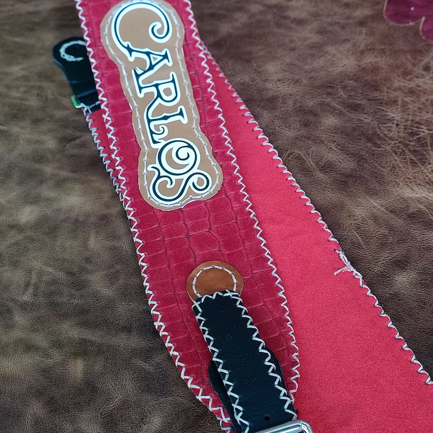 Guitar Leather Straps by George B Straps