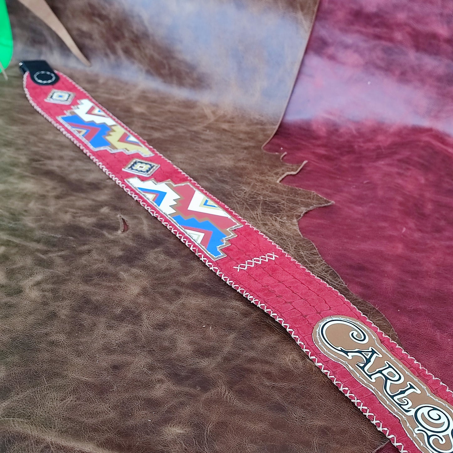 Guitar Leather Straps by George B Straps