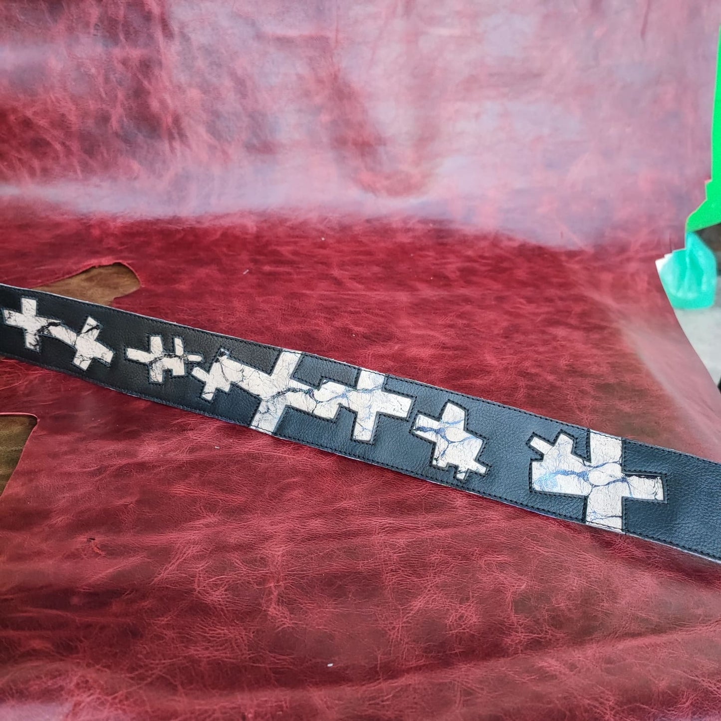 Guitar Leather Straps by George B Straps