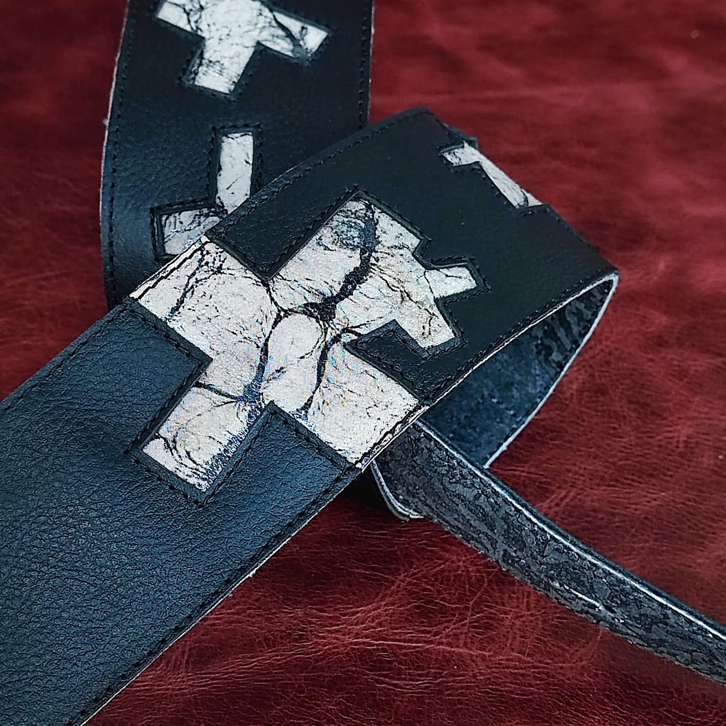 Guitar Leather Straps by George B Straps