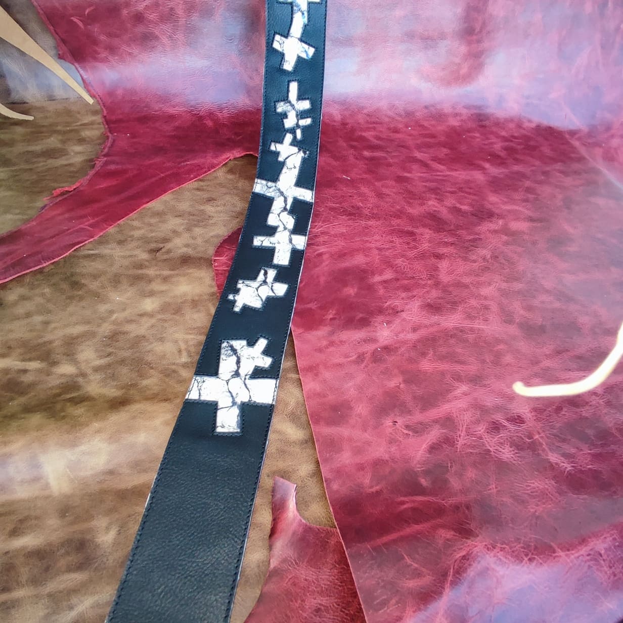 Guitar Leather Straps by George B Straps
