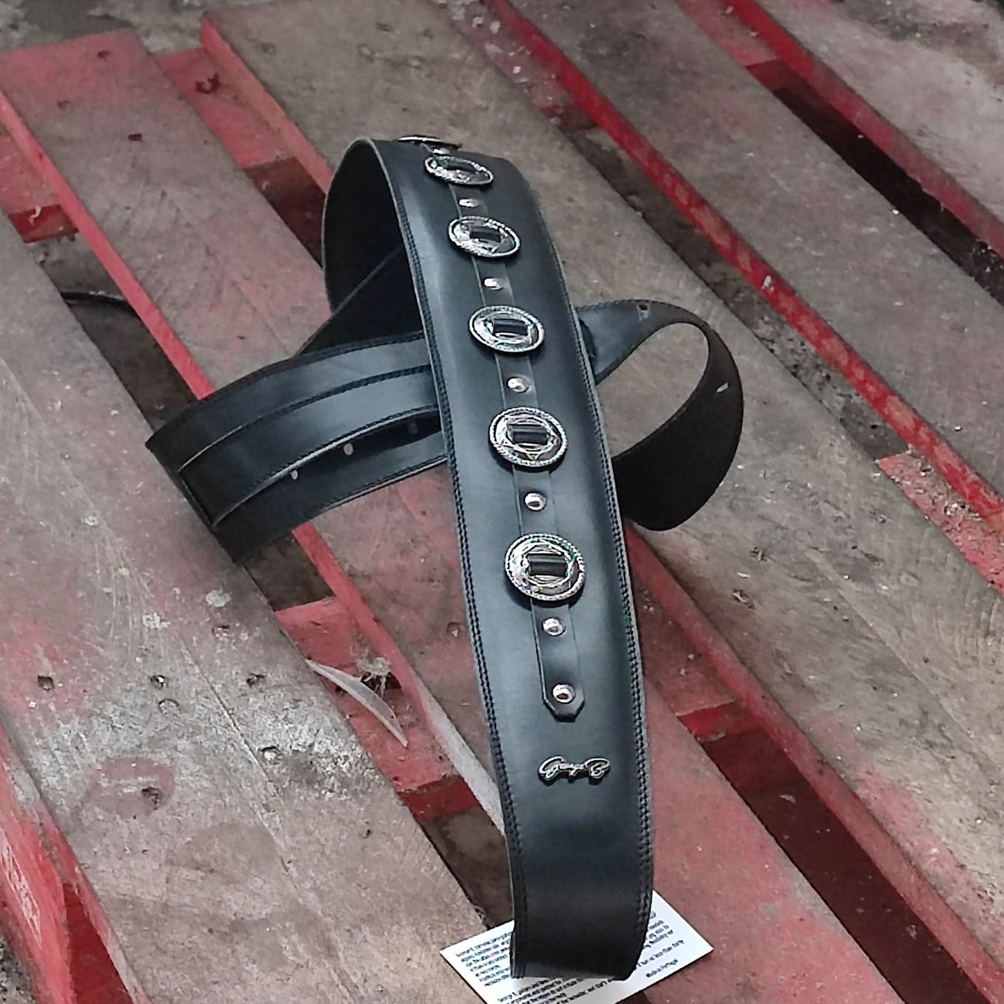 Guitar Leather Straps by George B Straps