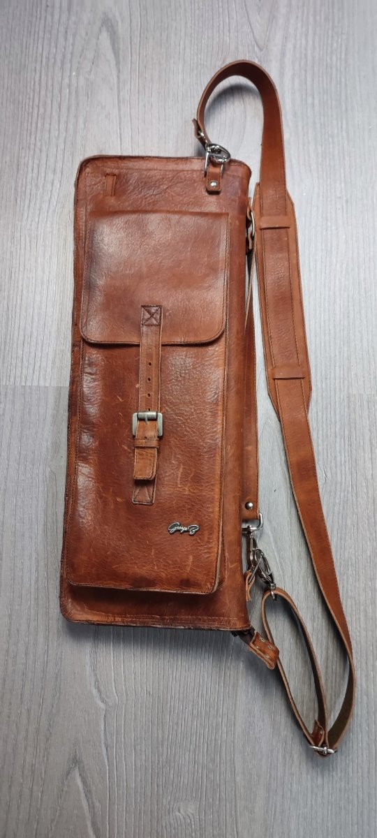 Deluxe Drum Leather Bag - GBS