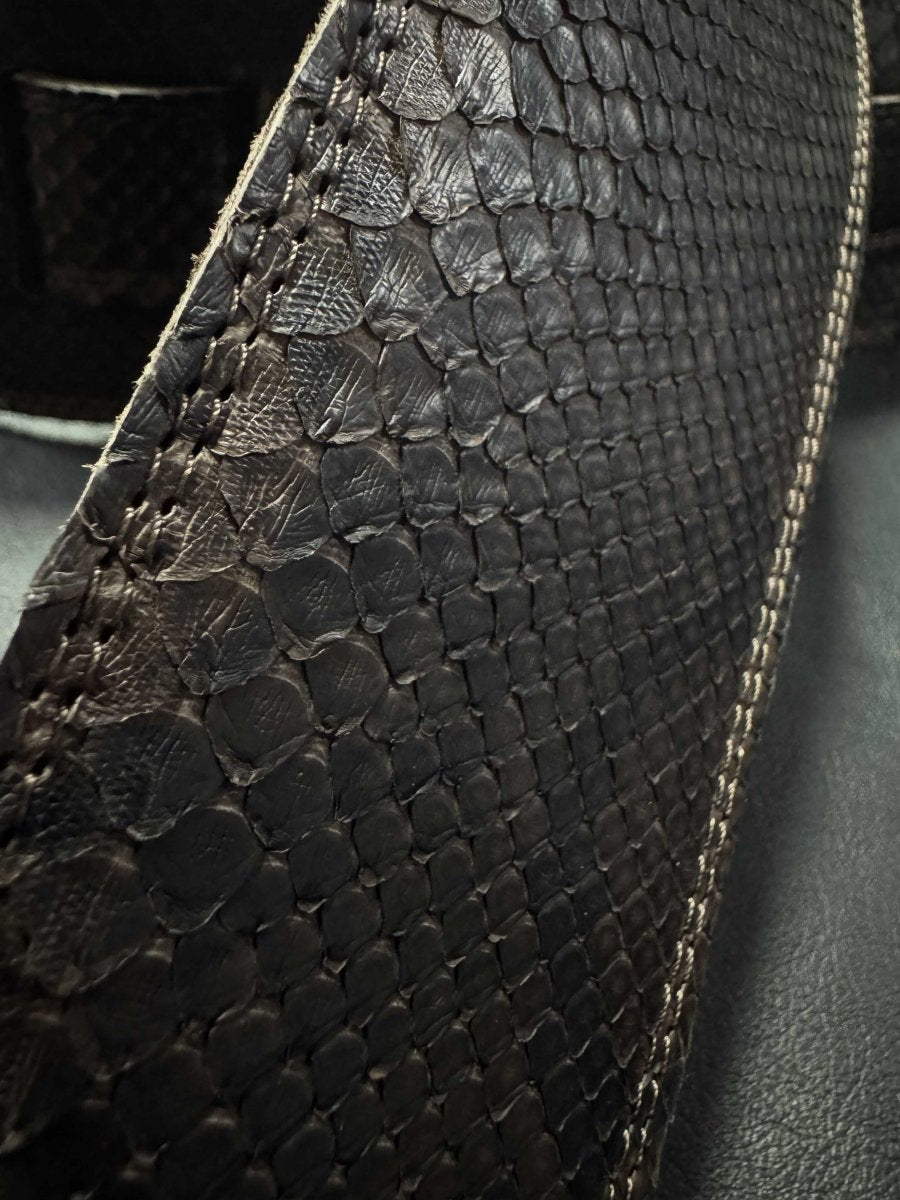 Genuine python dark Brown Brown - GBS