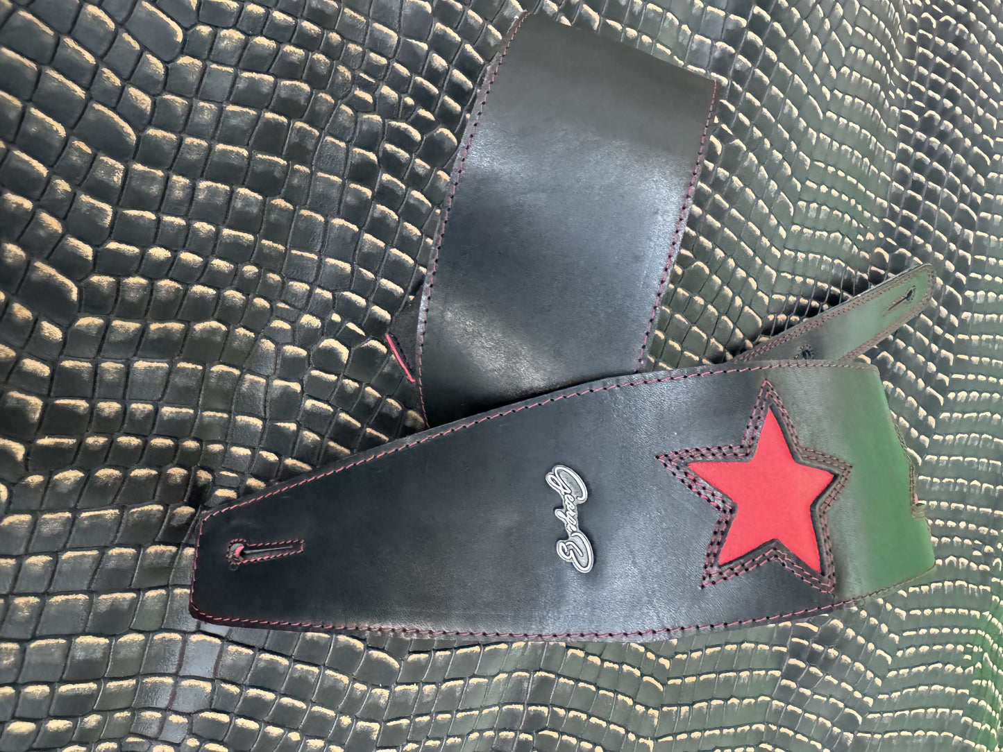 Guitar Leather Straps by George B Straps