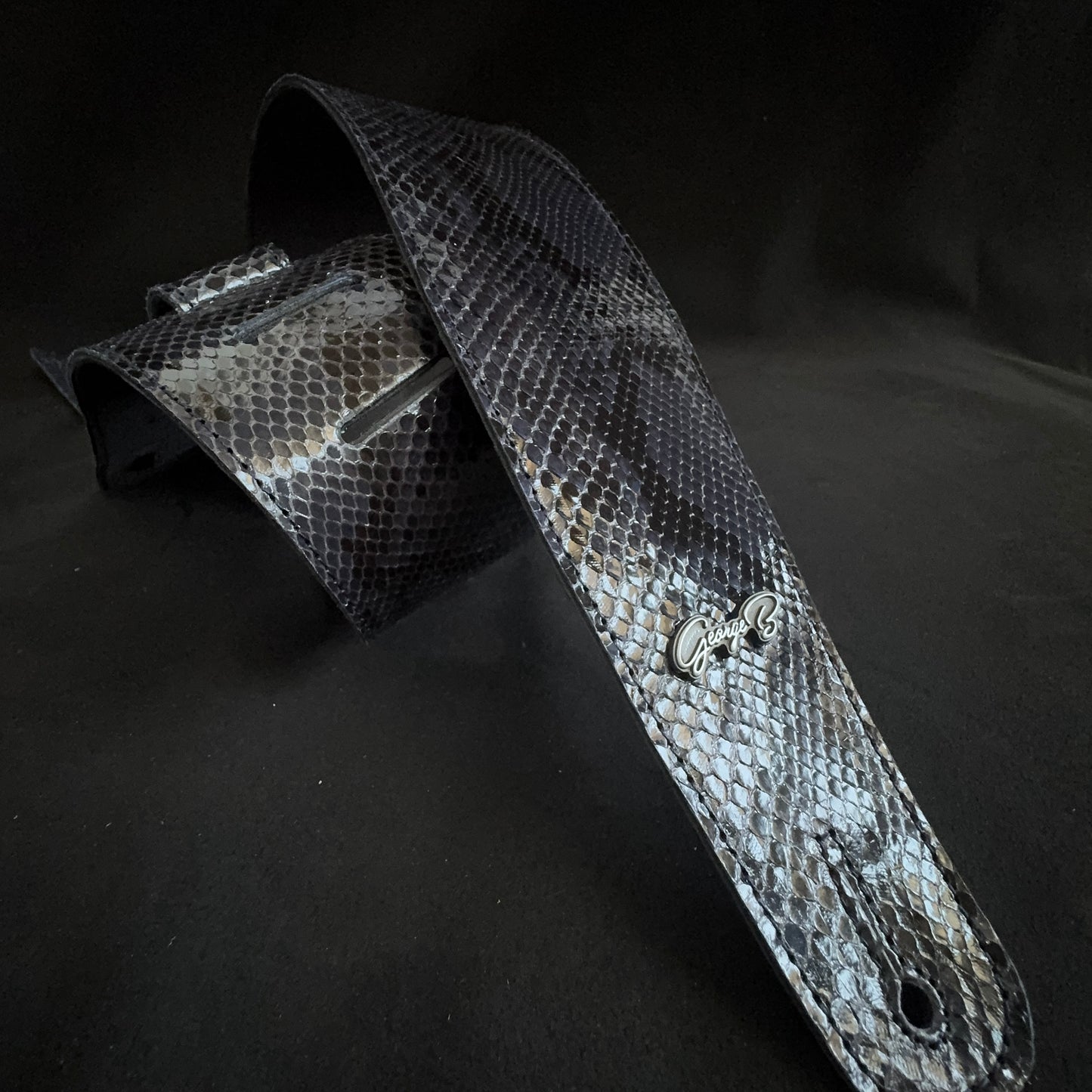 Dark blue Python