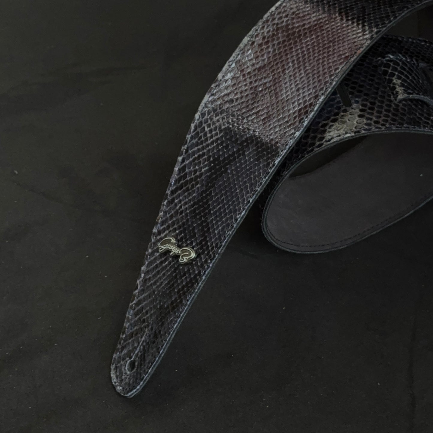 Dark blue Python