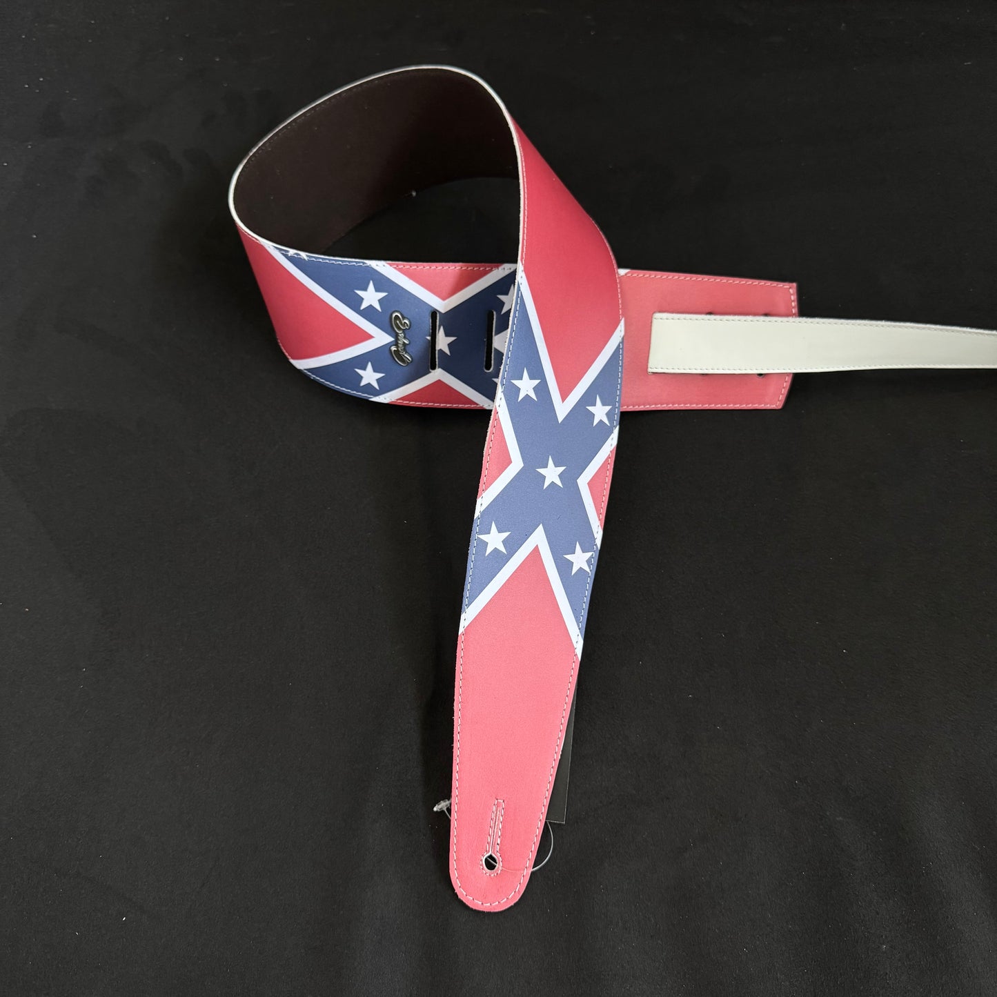 Confederate Flag Guitar Strap – Durable & Iconic Design