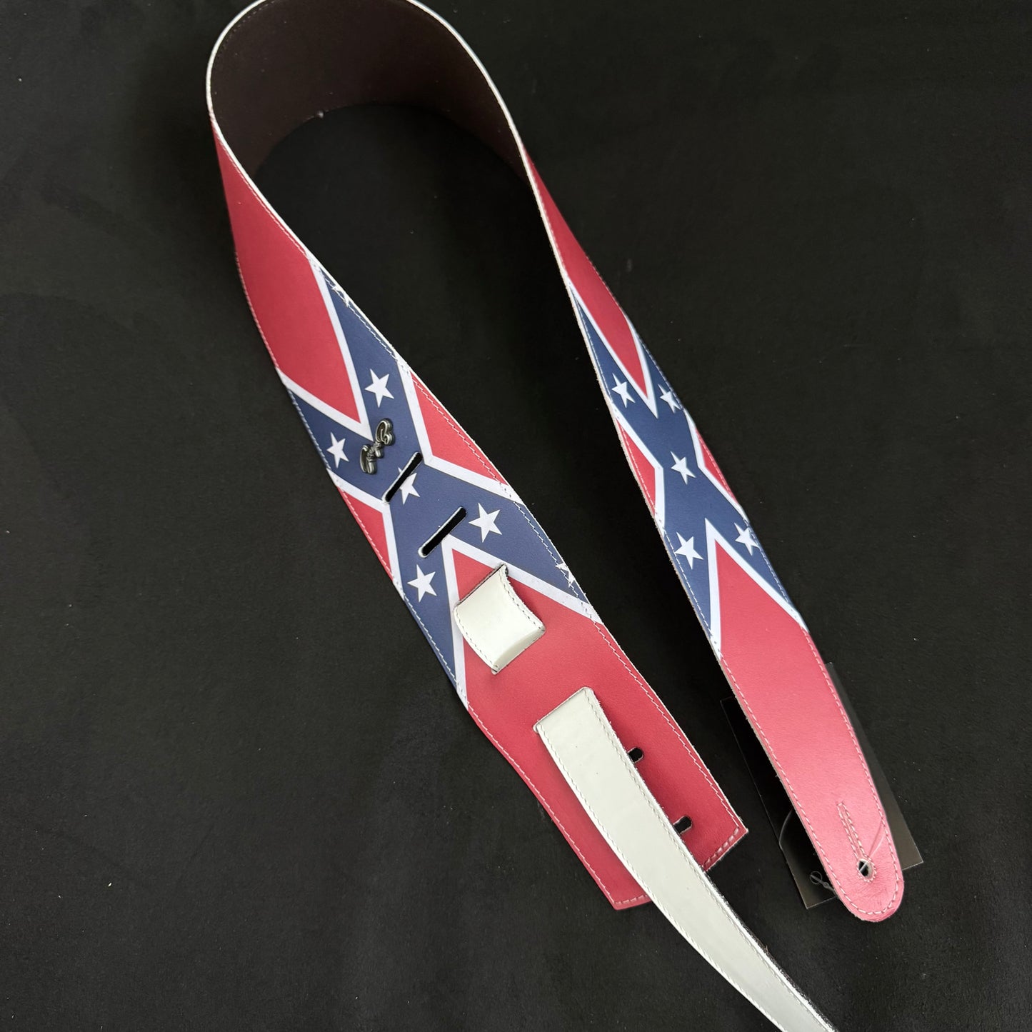 Confederate Flag Guitar Strap – Durable & Iconic Design