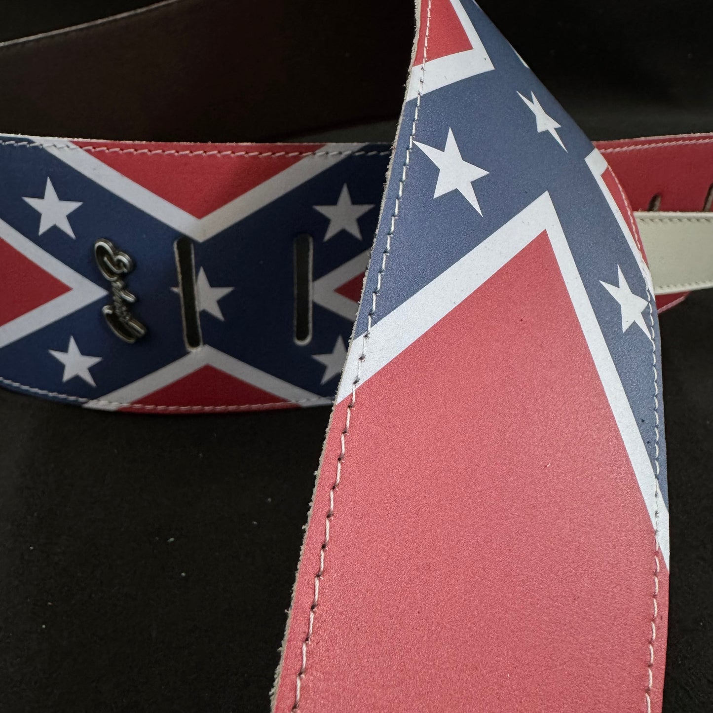 Confederate Flag Guitar Strap – Durable & Iconic Design