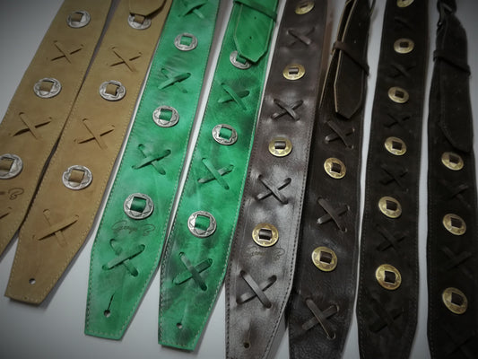 Guitar Leather Straps by George B Straps