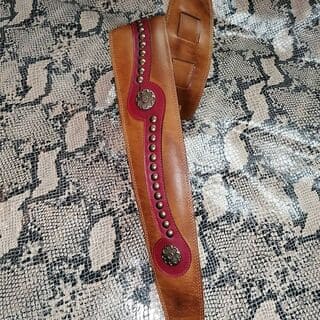 Guitar Leather Straps by George B Straps