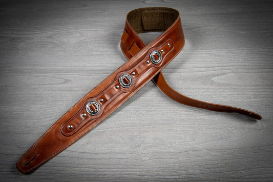 Guitar Leather Straps by George B Straps