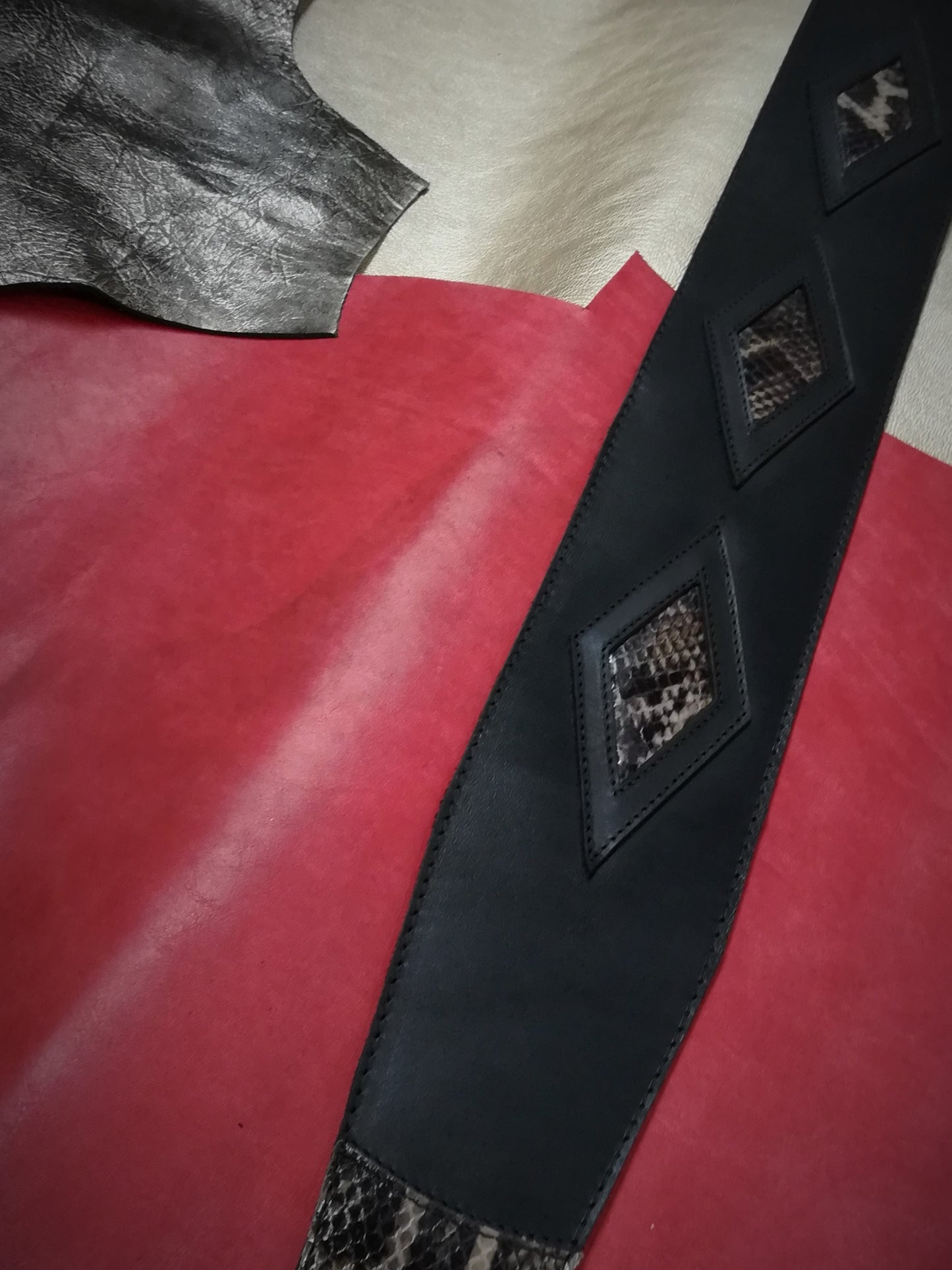 Guitar Leather Straps by George B Straps