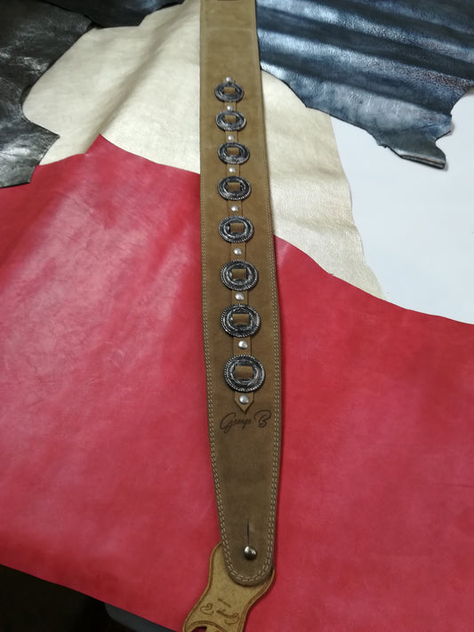 Guitar Leather Straps by George B Straps