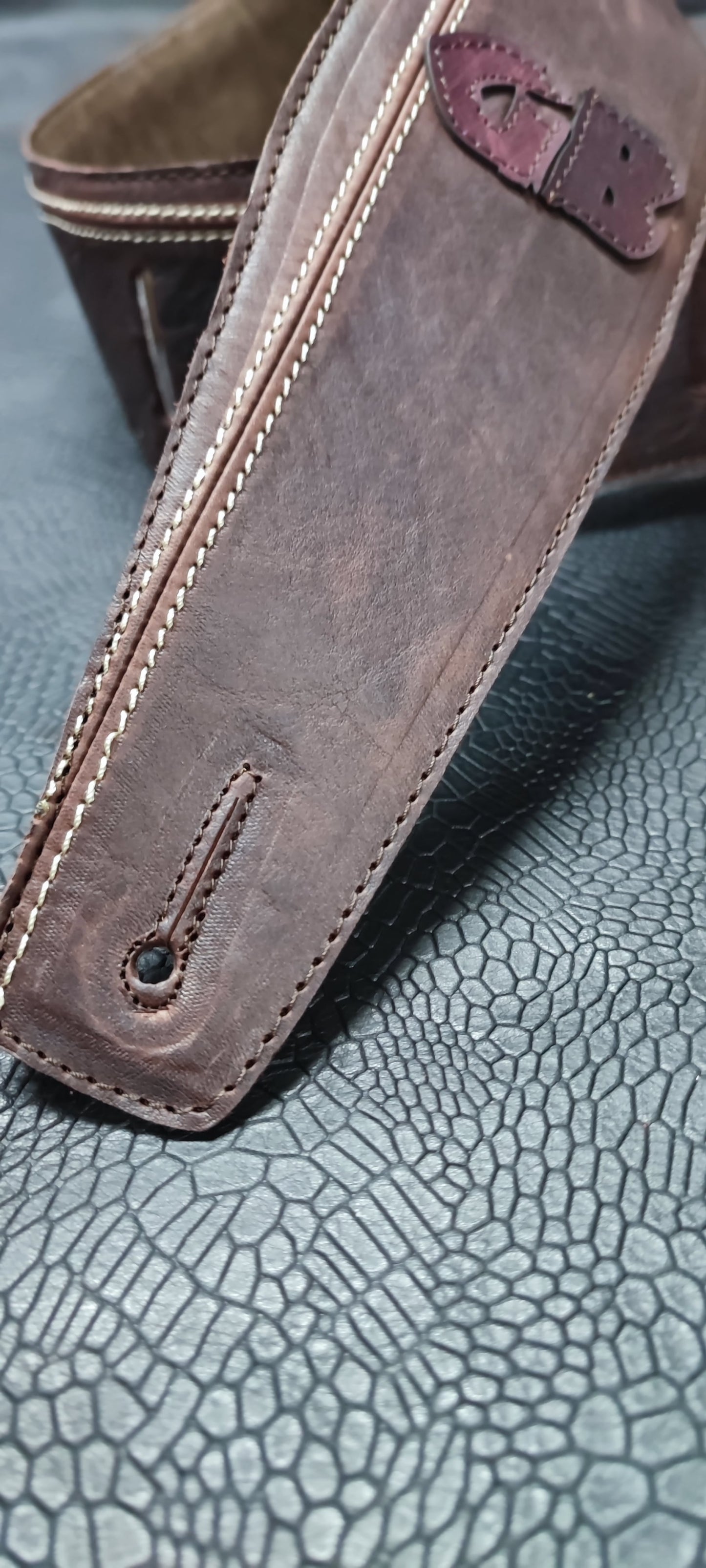 Guitar Leather Straps by George B Straps