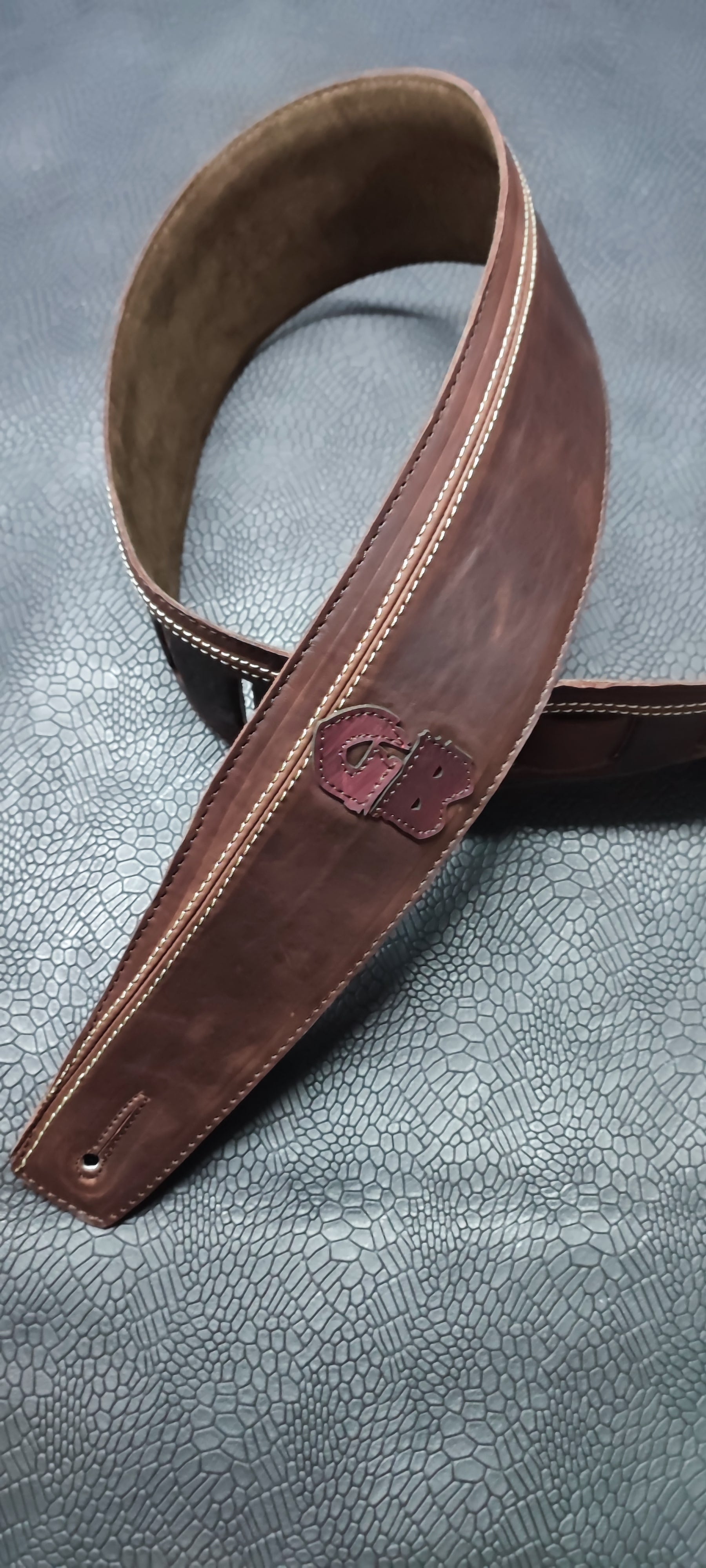 Guitar Leather Straps by George B Straps