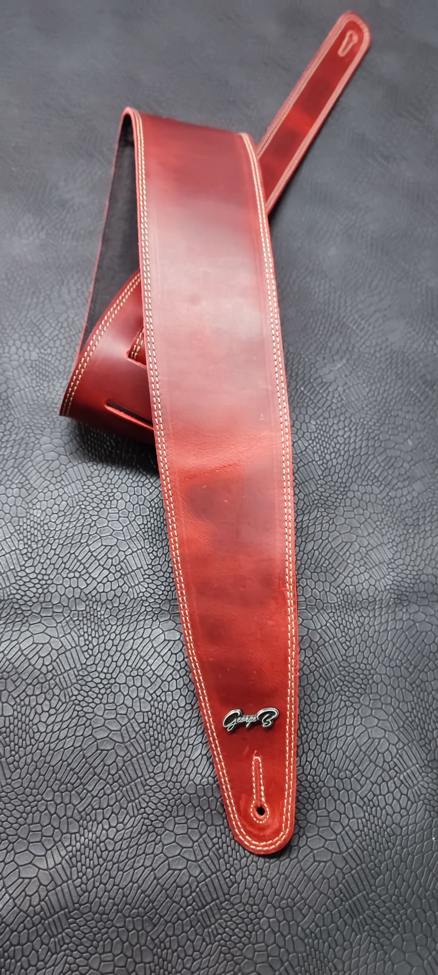 Guitar Leather Straps by George B Straps