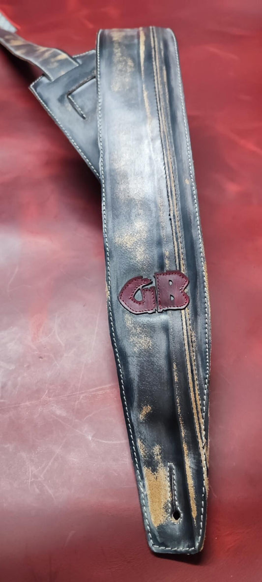 Guitar Leather Straps by George B Straps