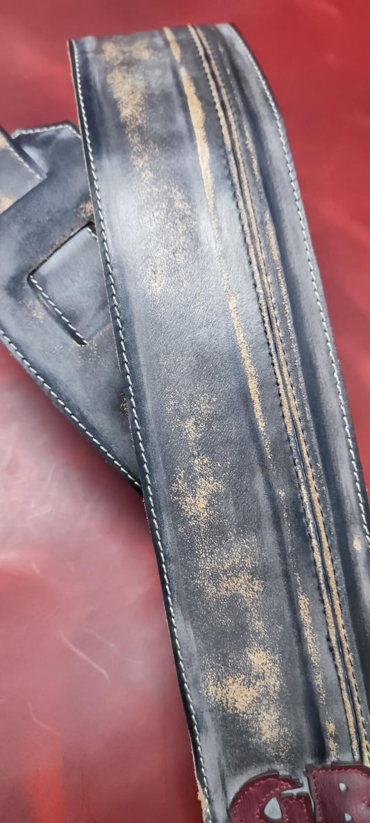 Guitar Leather Straps by George B Straps
