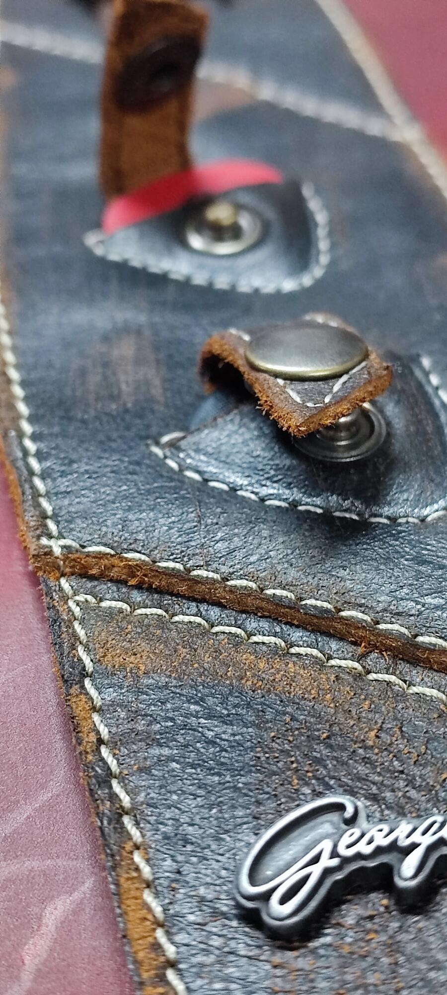Guitar Leather Straps by George B Straps