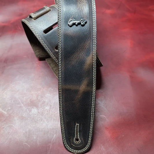 Guitar Leather Straps by George B Straps