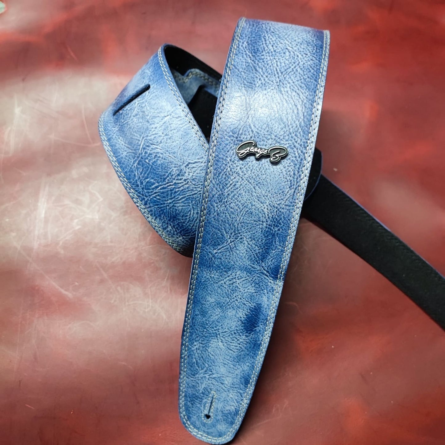 Guitar Leather Straps by George B Straps