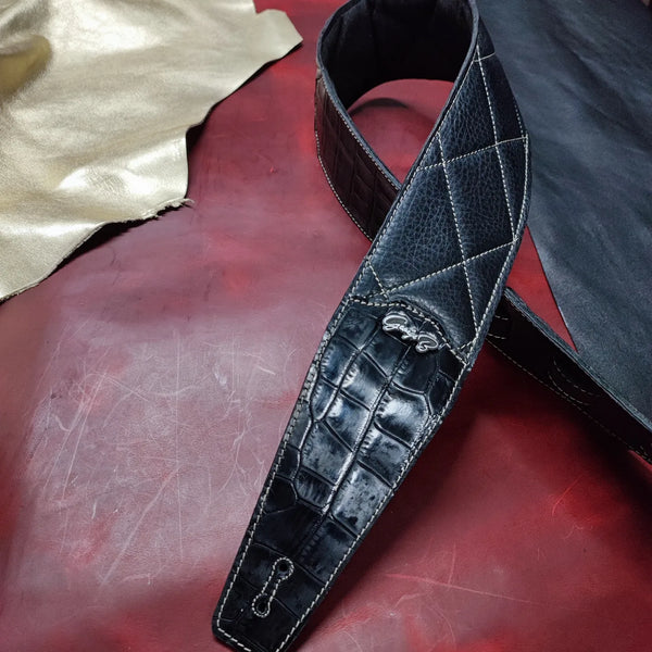 Guitar Leather Straps by George B Straps