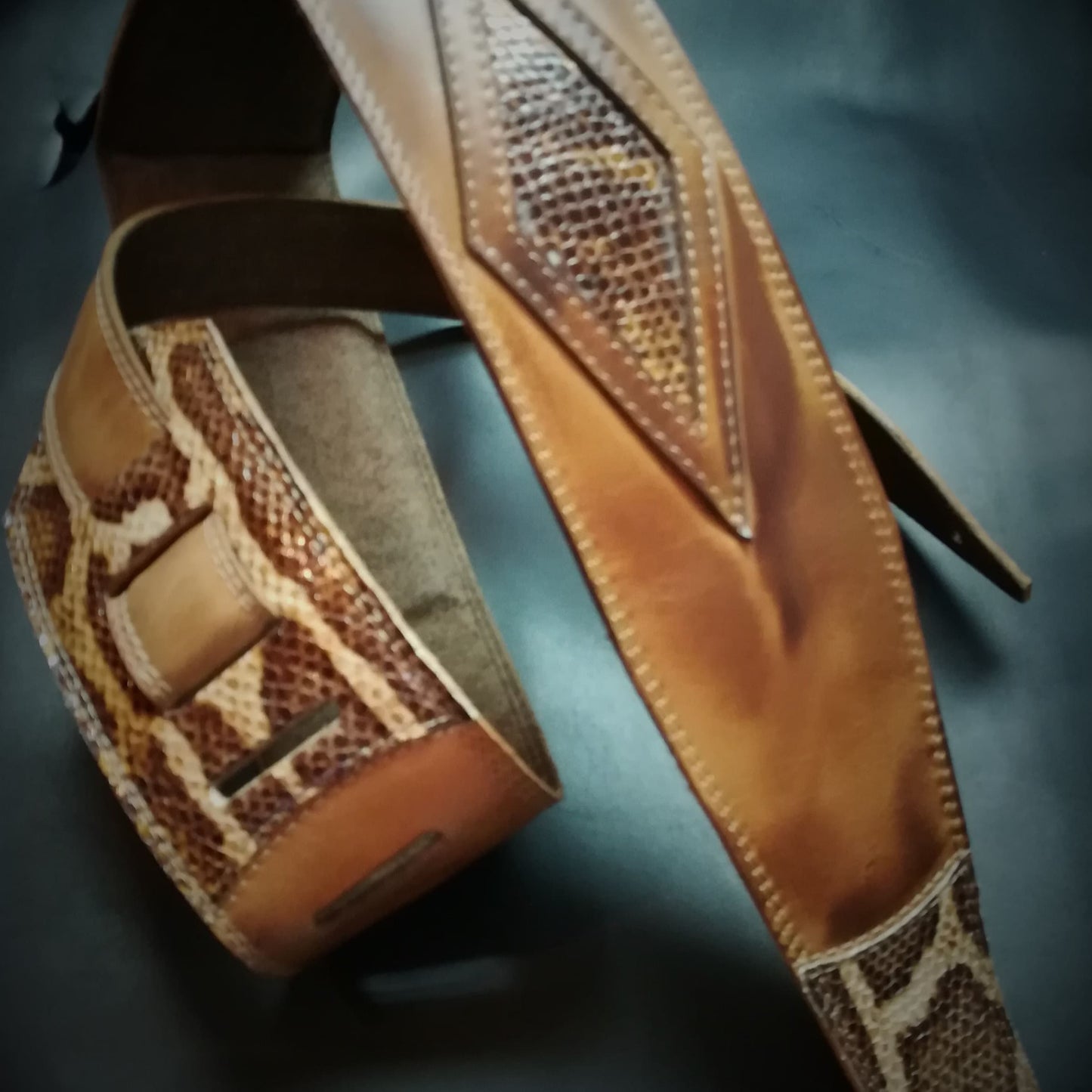 Guitar Leather Straps by George B Straps