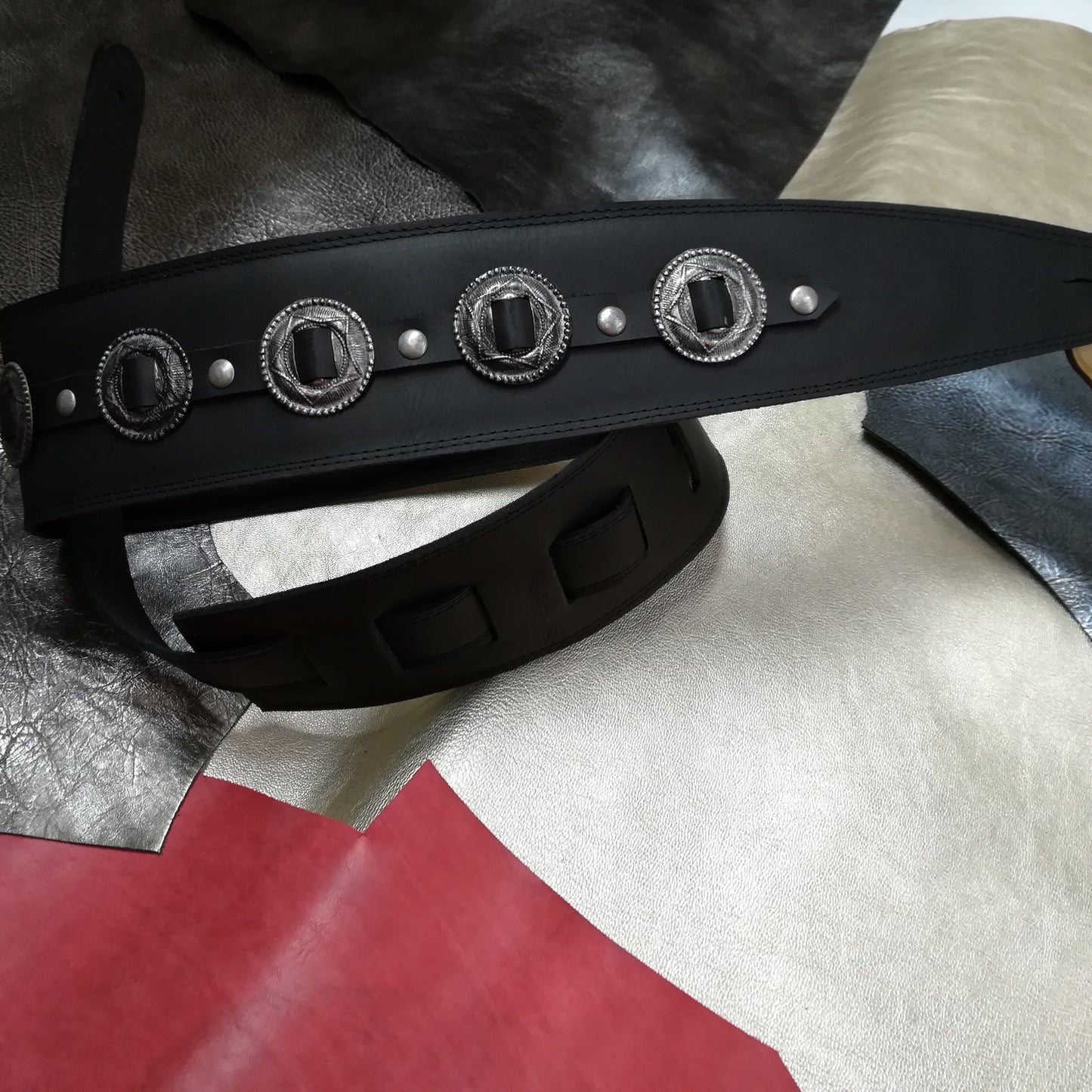 Guitar Leather Straps by George B Straps