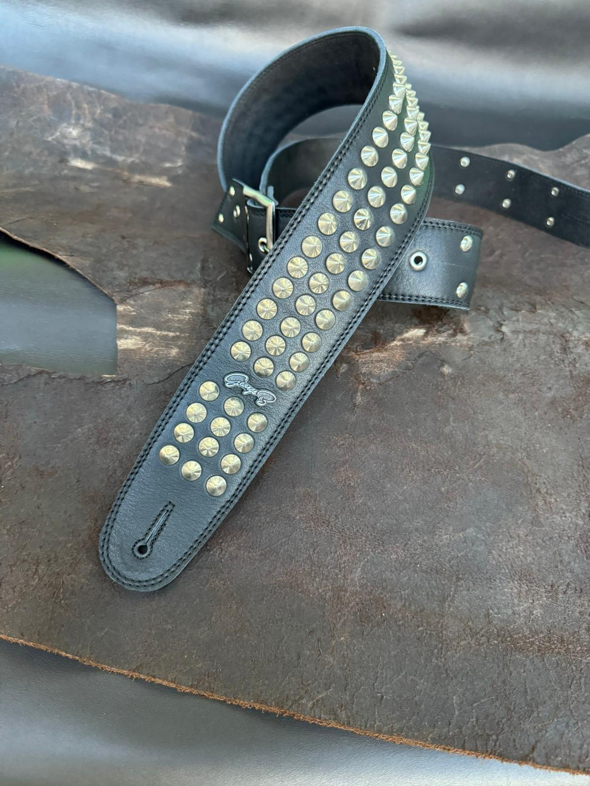 Guitar Leather Straps by George B Straps