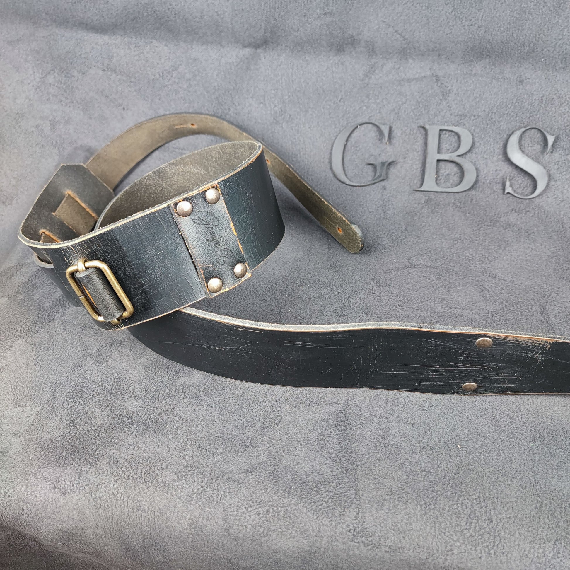 Guitar Leather Straps by George B Straps