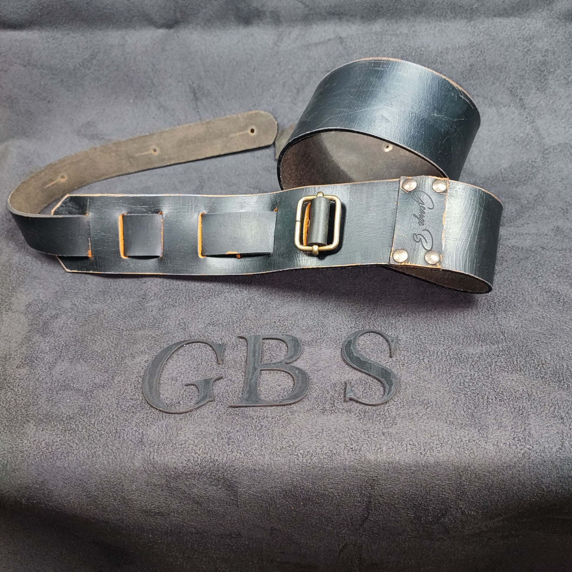 Guitar Leather Straps by George B Straps