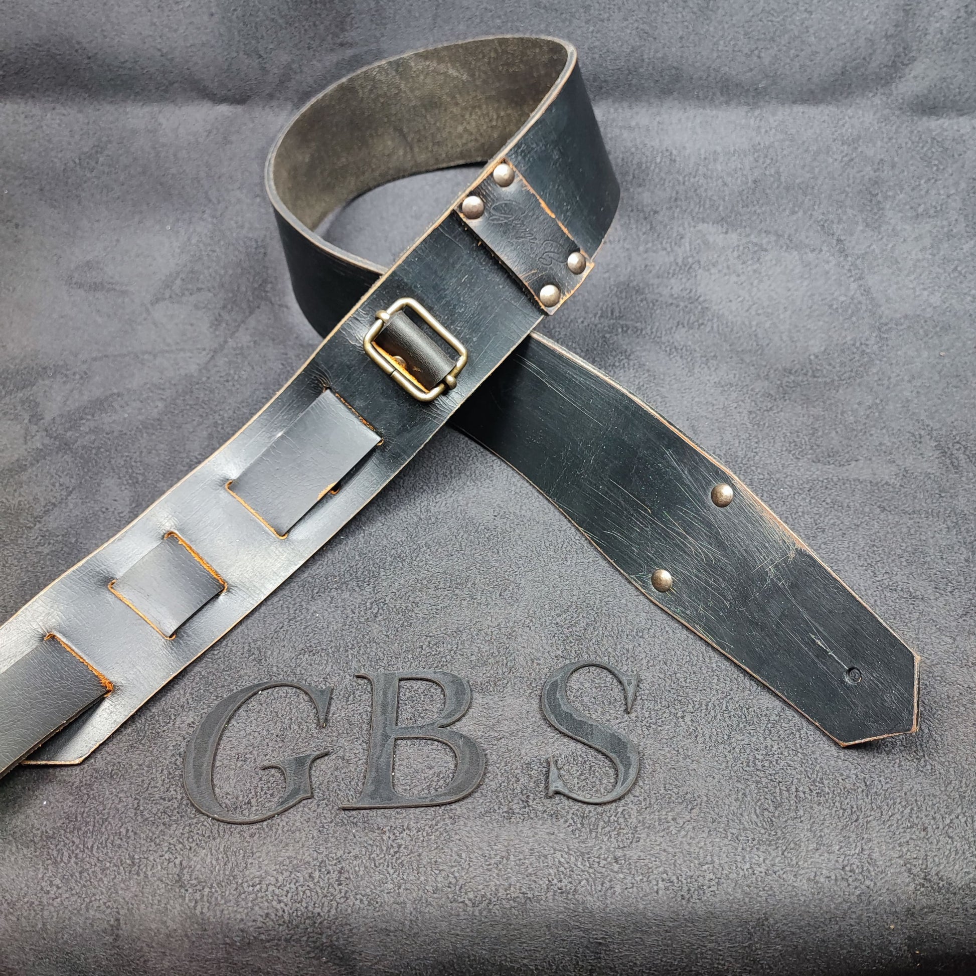Guitar Leather Straps by George B Straps