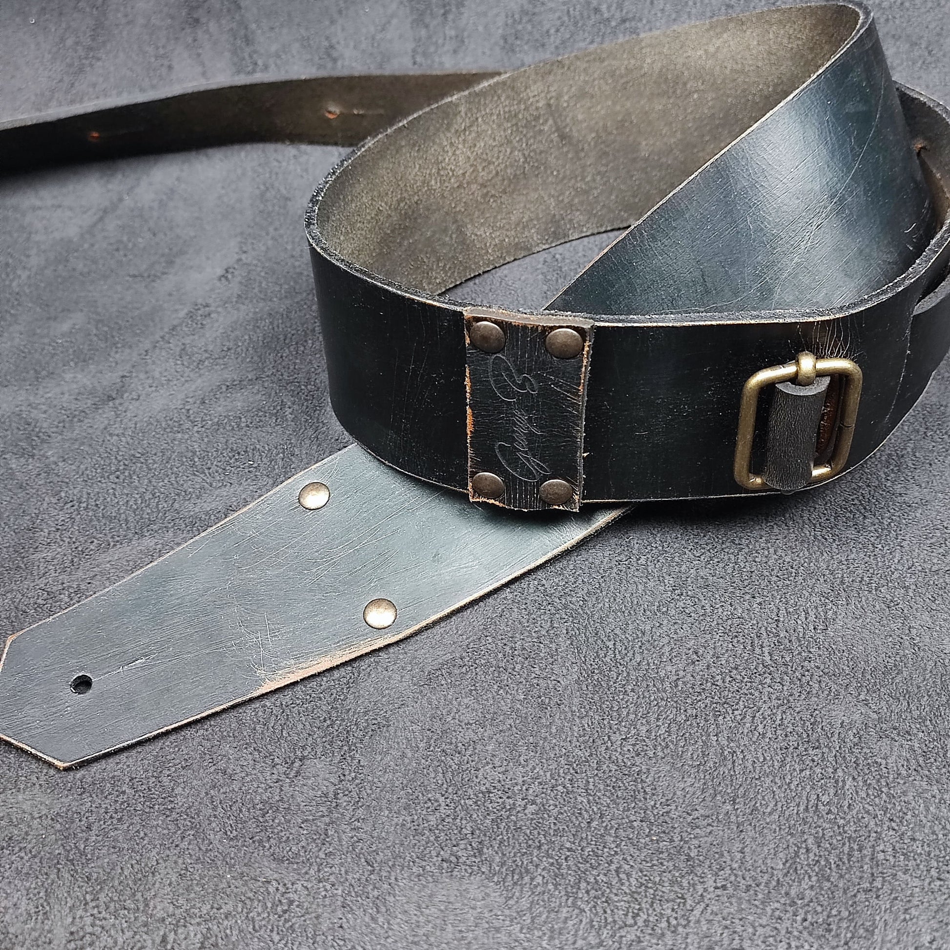Guitar Leather Straps by George B Straps