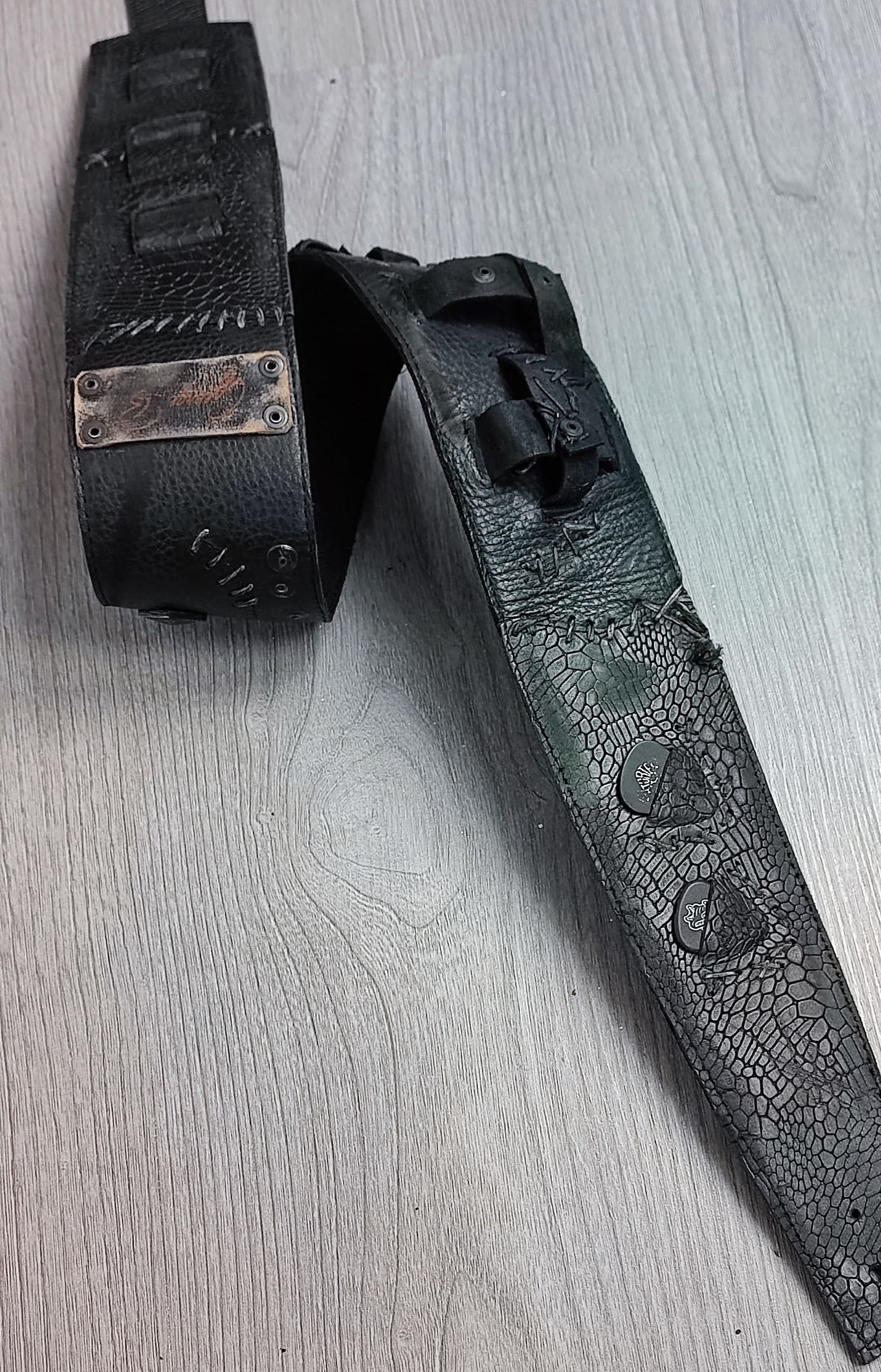 Guitar Leather Straps by George B Straps