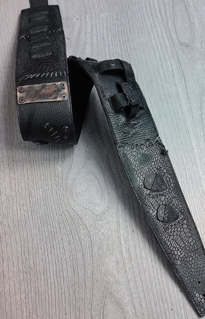 Guitar Leather Straps by George B Straps