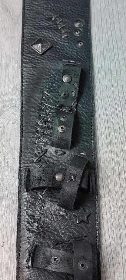 Guitar Leather Straps by George B Straps