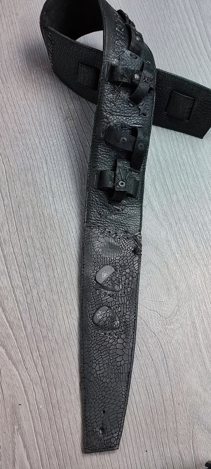 Guitar Leather Straps by George B Straps