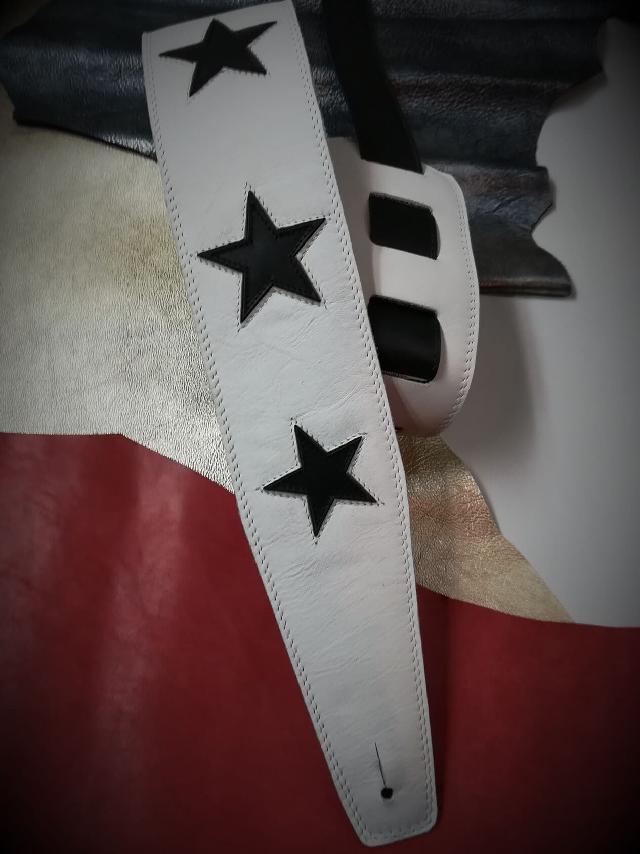 Guitar Leather Straps by George B Straps